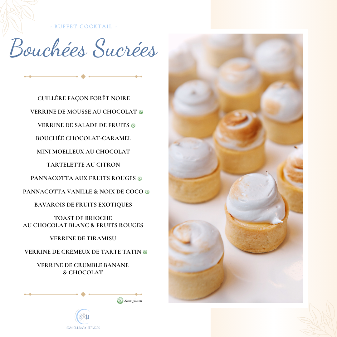 Bouchées Sucrées
