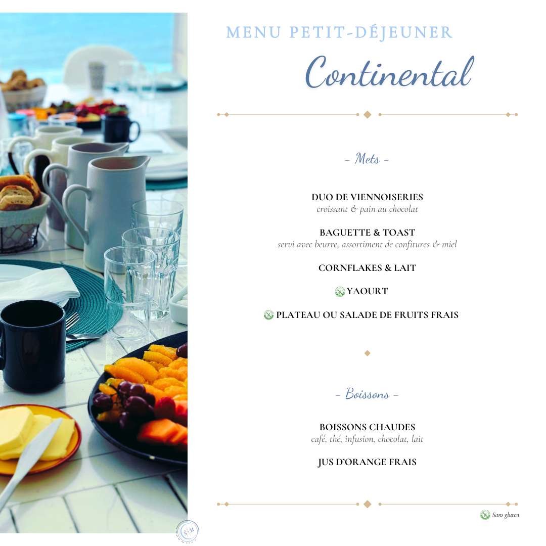 Petit-Déjeuner Continental